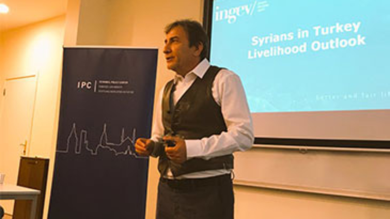 İNGEV Başkanı Vural Çakır, İPM-Mercator Panelinde, “Türkiye’deki Suriyelilere Genel Bakış” Sunumunu Yaptı
